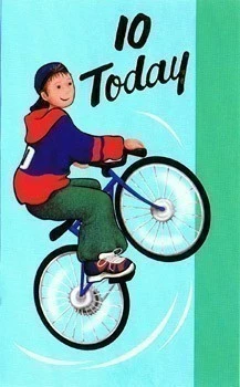 Promo ๐ Hi 10th ๐ฅณ Birthday Boy - Boy On Bike ๐