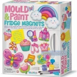 Coupon 🤩 4M Toys 4M - Mould And Paint Fridge Magnets ⌛
