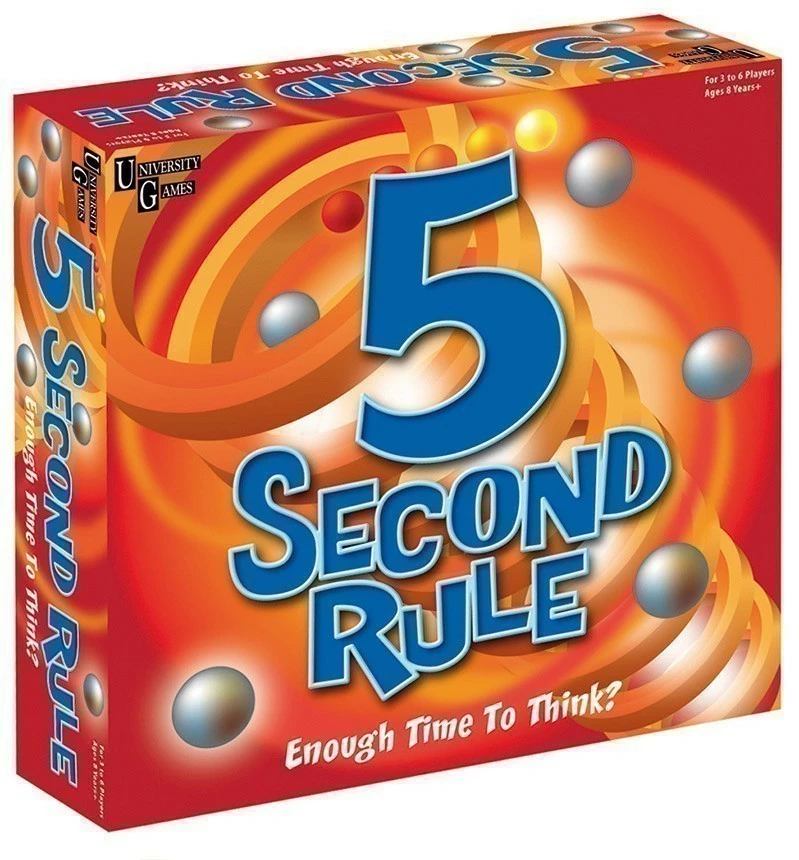 Flash Sale โ๏ธ University Games 5 Second Rule Board Game ๐