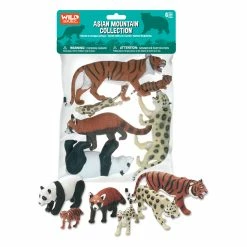 Promo 😉 Wild Republic - Large Plastic Asian Mountain Animal Collection 😍