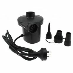 Budget 😉 AirTime Air Time - 240v Air Pump With Adaptors ❤️