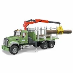 Brand new 👍 Bruder Toys Bruder - Mack Granite Timber Truck With Loading Crane ✨