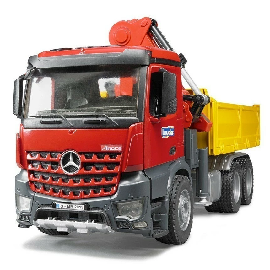 Best Sale ⌛ Bruder Toys Bruder - MB Arocs Construction Truck With Crane And Accessories 🔔 - Image 2