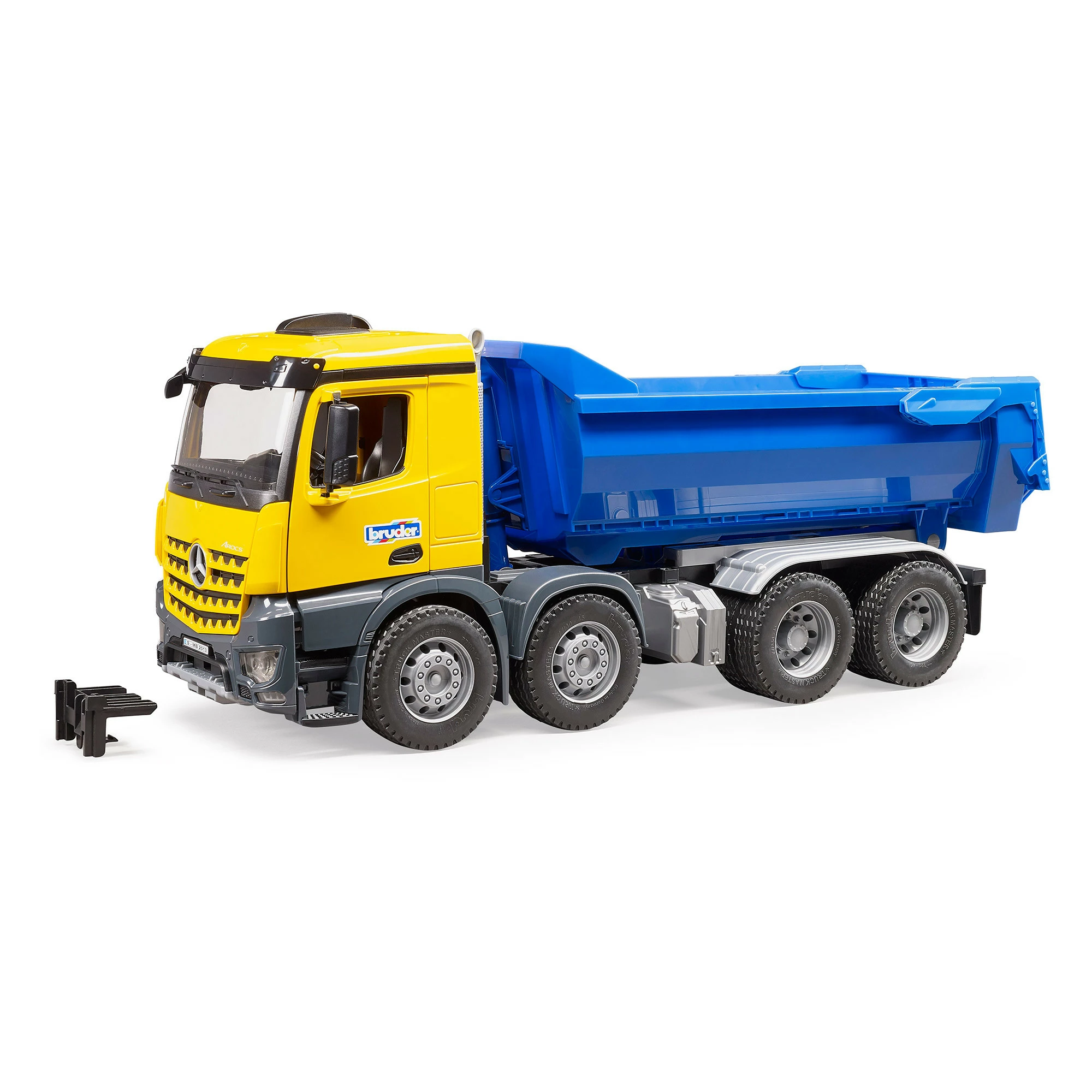 Best Sale 💯 Bruder Toys Bruder - MB Arocs Half Pipe Dump Truck 😉 - Image 2