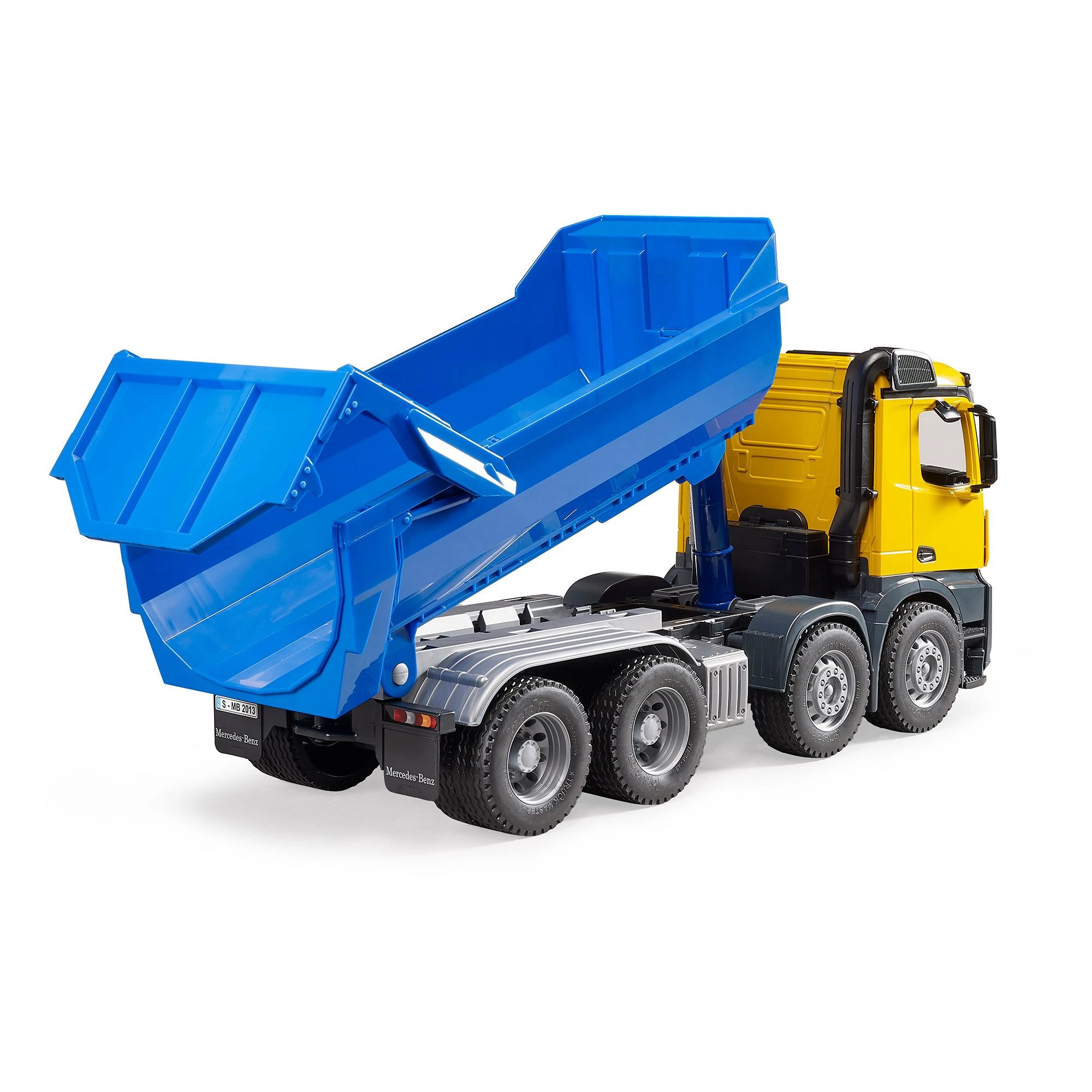 Best Sale 💯 Bruder Toys Bruder - MB Arocs Half Pipe Dump Truck 😉 - Image 3