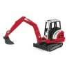 Promo ❤️ Bruder Toys Bruder - Schaeff HR16 Mini Excavator 👏