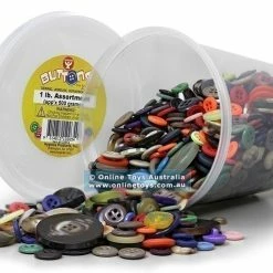 Outlet ๐คฉ Colorific Bucket O' Buttons - Approx 500g ๐ฅฐ
