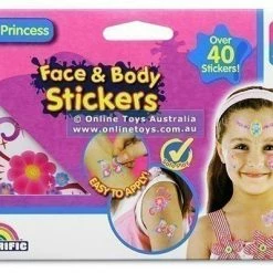 Outlet 😉 Colorific Face And Body Stickers - Fairy Princess 🎉