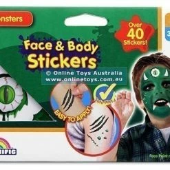 Best Pirce 🌟 Colorific Face And Body Stickers - Monsters 👏