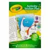 Budget 🌟 Crayola Activity Sticker Pad - 30 Activity Pages 😀