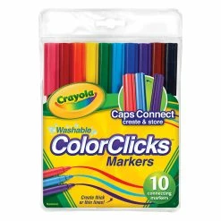 Cheap 👏 Crayola - Colorclicks Markers - 10 Colour Pack 🤩