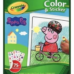 Best reviews of 🤩 Crayola - Colour & Sticker Book - Peppa Pig 🎁