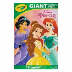 Hot Sale 🛒 Crayola Giant Colouring Pages - Disney Princess ✔️