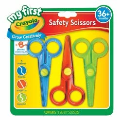 Coupon 💯 Crayola - My First - Safety Scissors - 3 Pack 🎉