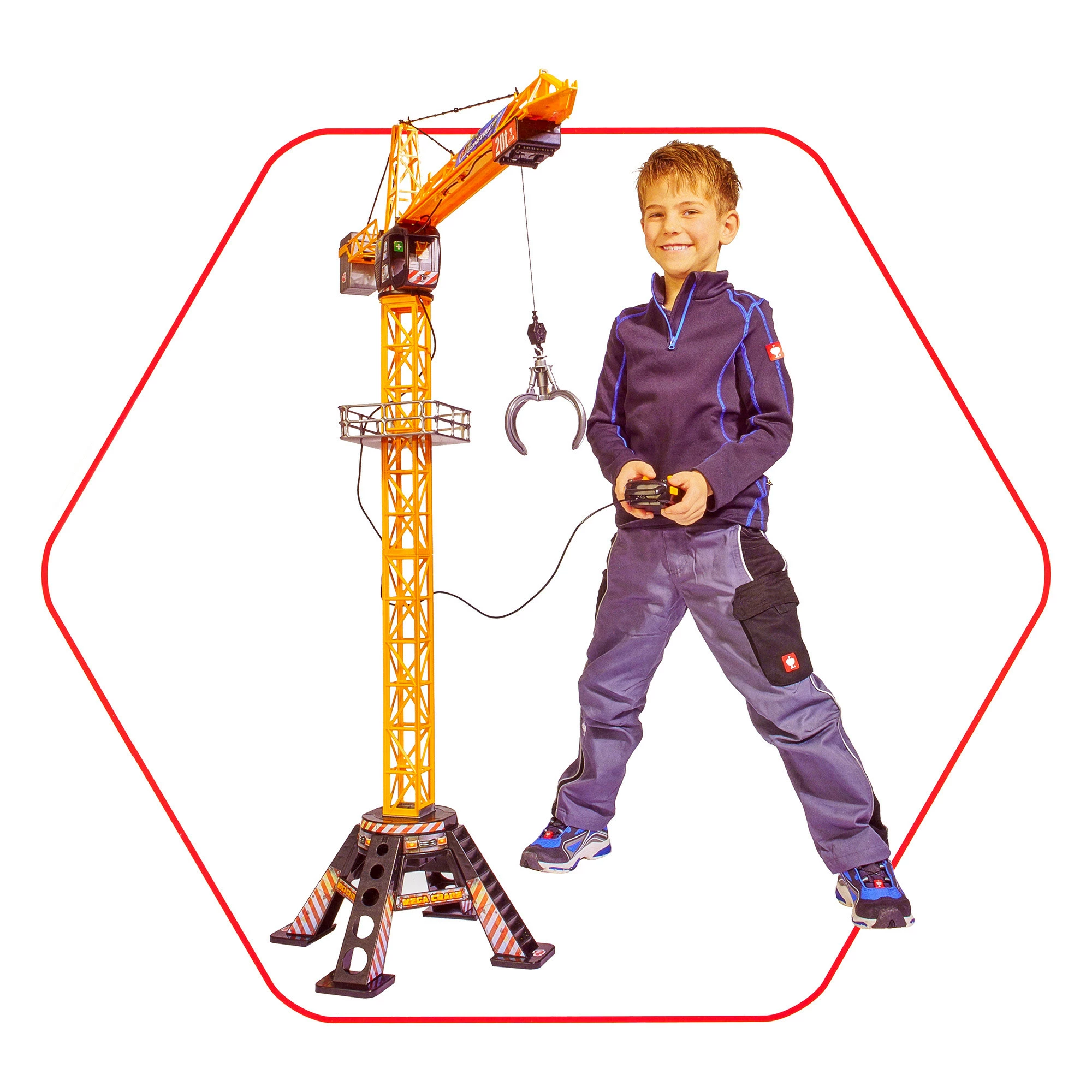 Hot Sale 🎉 Dickie Toys - Mega Crane 120cm ✔️