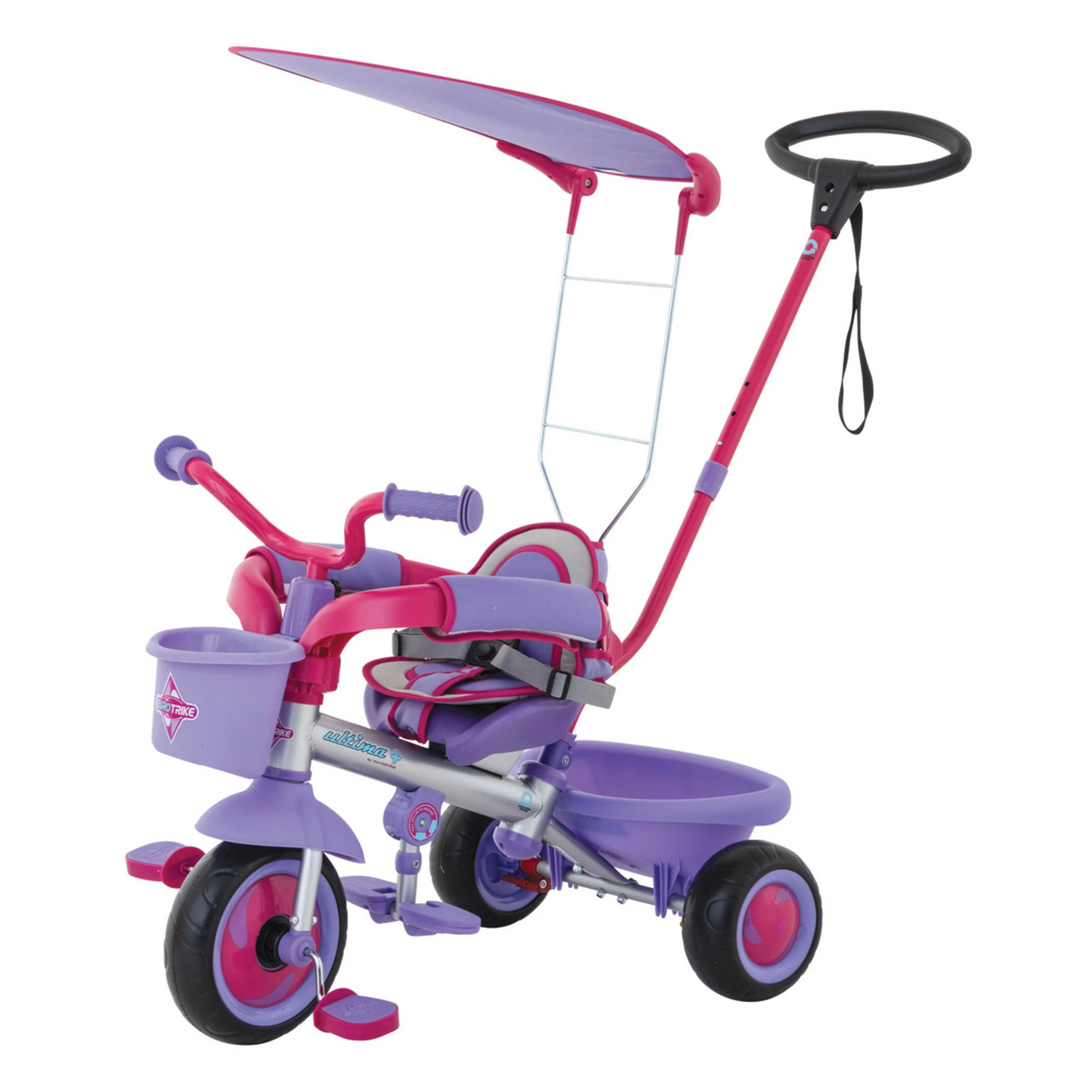 Budget ๐ฏ Eurotrike - Eurotrike Ultima Canopy Plus Pink ๐