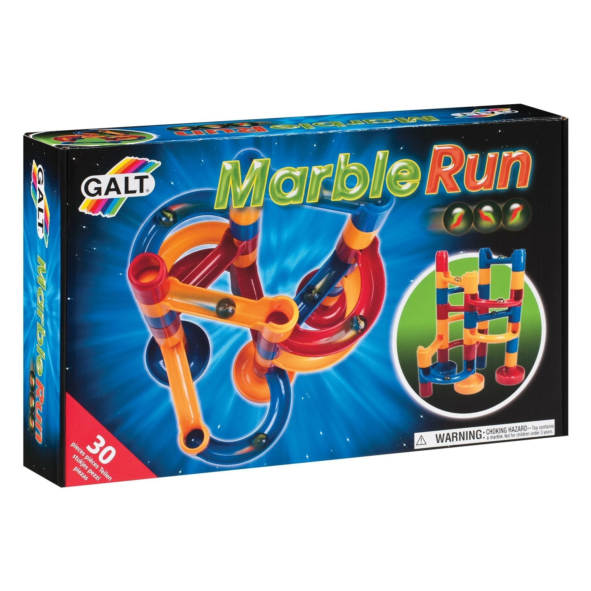 Budget 😍 Galt - Marble Run - 30 Piece Set 💯