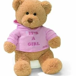 Wholesale 💯 Gund - 30cm Message Bear - It's A Girl T-Shirt Bear 🤩