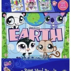 Flash Sale 🤩 Littlest Pet Shop - 9 Piece Wooden Puzzle - Earth 🤩