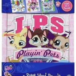 Deals 🎉 Littlest Pet Shop - 9 Piece Wooden Puzzle - Playin Pets 🛒