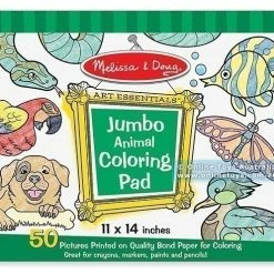 Budget ⭐ Melissa And Doug Toys Melissa And Doug - Jumbo Colouring Pad - Animals 💯