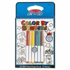 New ๐ Melissa And Doug Toys Melissa And Doug - On The Go Colour By Numbers - Blue ๐
