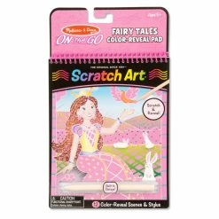 Hot Sale ๐ Melissa And Doug Toys Melissa And Doug - On The Go Scratch Art - Fairy Tales Colour-Reveal Pad ๐คฉ