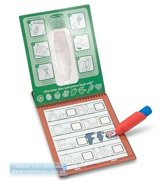 Cheap 🛒 Melissa And Doug Toys Melissa And Doug - On The Go Water WOW! - Alphabet 🔔 - Image 2