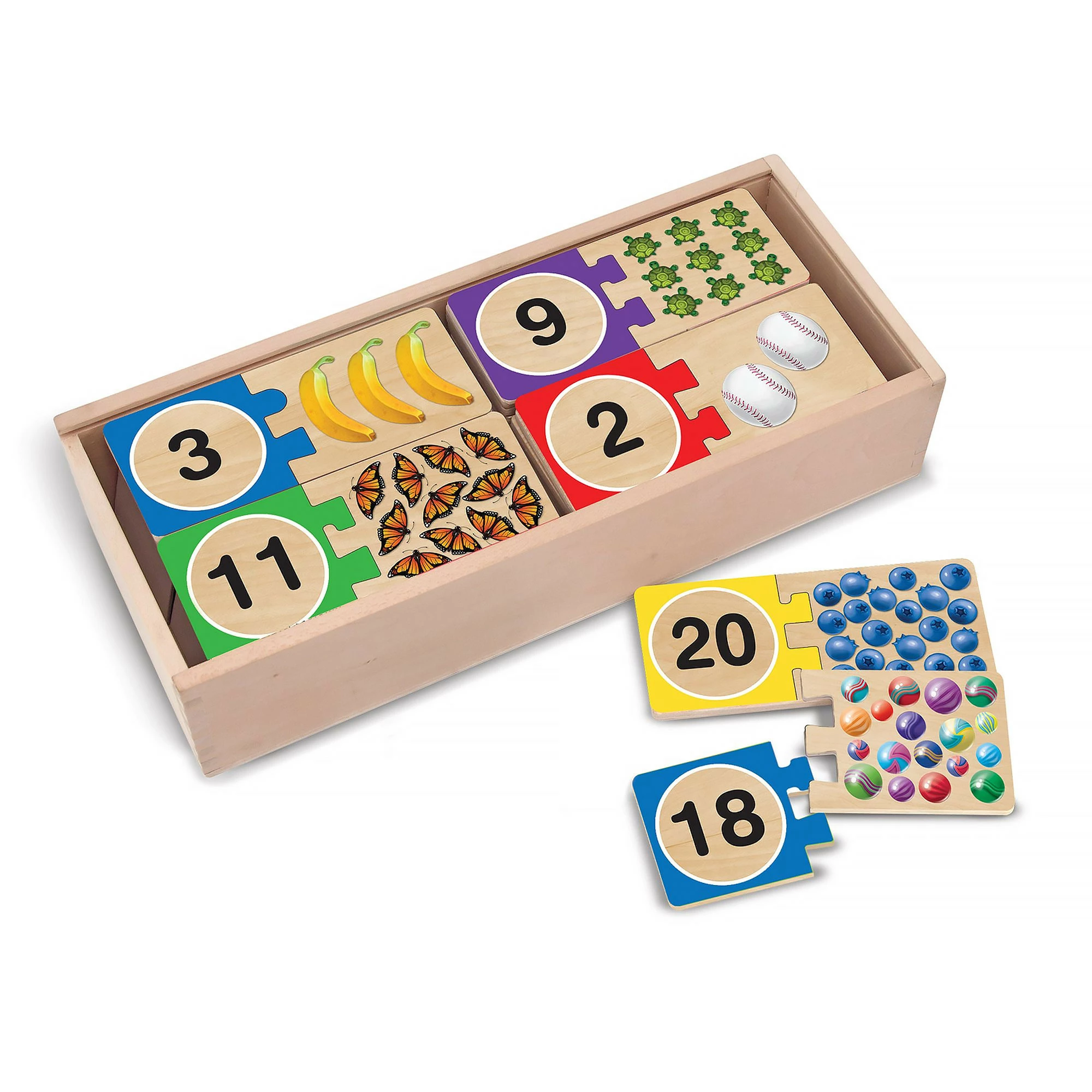 Top 10 ⭐ Melissa And Doug Toys Melissa And Doug - Self-Correcting 1-20 Number Puzzles ❤️