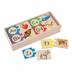 Buy 👍 Melissa And Doug Toys Melissa And Doug - Self-Correcting Alphabet Letter Puzzles ✨
