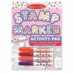 Hot Sale 🌟 Melissa And Doug Toys Melissa And Doug - Stamp Marker Activity Pad - Pink 🛒