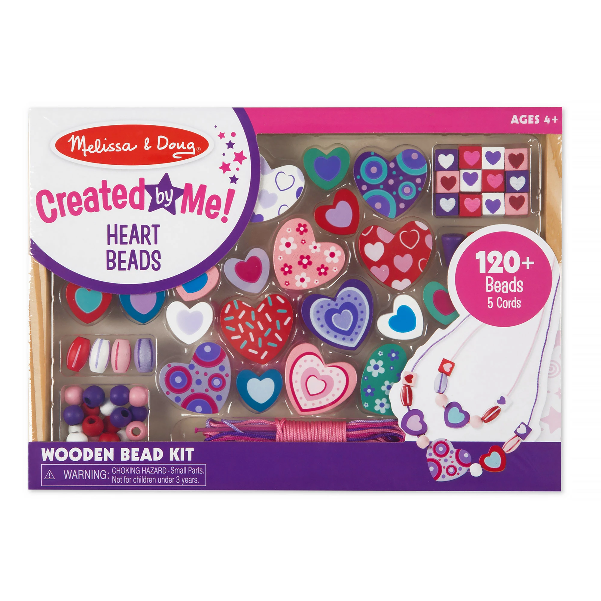 Best Sale ๐งจ Melissa And Doug Toys Melissa And Doug - Sweet Hearts Wooden Bead Set - Large ๐ฅฐ