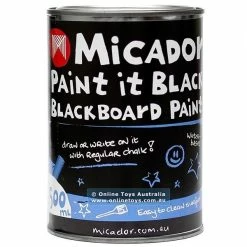 Buy ⭐ Micador - Paint It Black Blackboard Paint 🎁