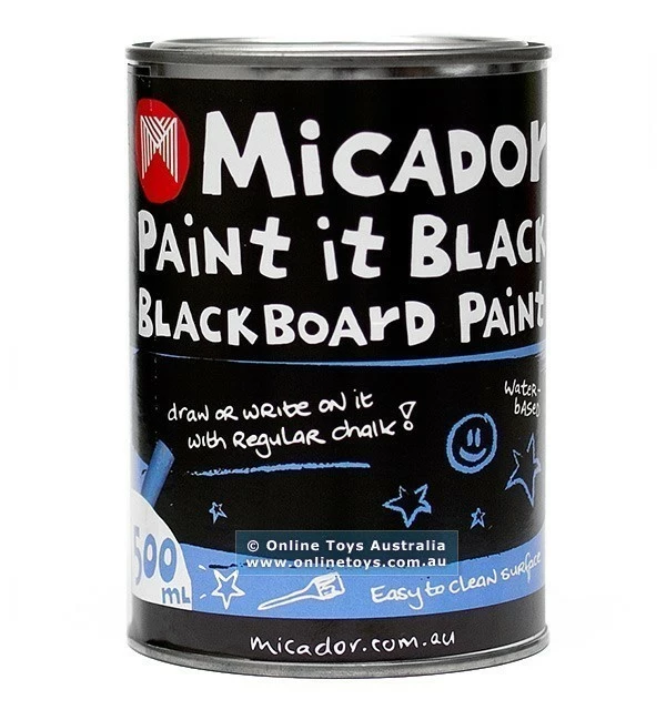 Buy โญ Micador - Paint It Black Blackboard Paint ๐