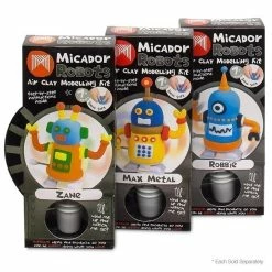 Wholesale 😉 Micador - Wind-Up Robots Air Clay Modelling Kit 🛒