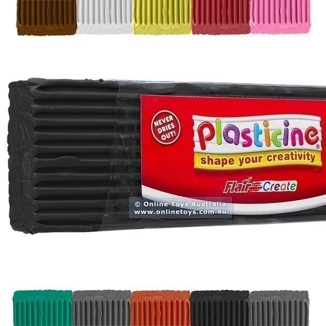 Wholesale ๐ Plasticine 500g Block - Black ๐ฅฐ