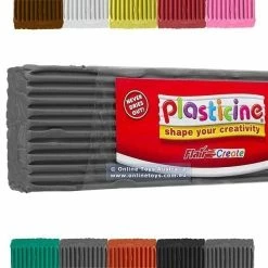 Coupon ❤️ Plasticine 500g Block - Grey 😍