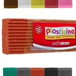 Coupon 🔥 Plasticine 500g Block - Orange 🔔