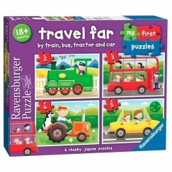 Hot Sale ✔️ Ravensburger - My First Puzzles - Travel Far ✔️