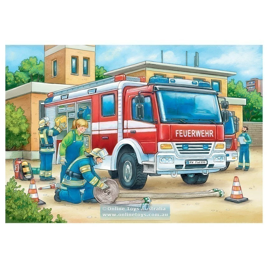 Best Pirce ๐งจ Ravensburger - Police & Firefighters - 2 X 12 Pieces ๐ - Image 2