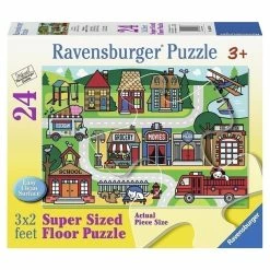 Wholesale ⭐ Ravensburger - Super Sized Floor Puzzle - City Streets - 24 Piece 🌟