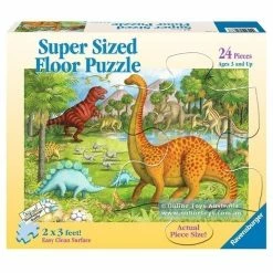 Buy ❤️ Ravensburger - Super Sized Floor Puzzle - Dinosaur Pals - 24 Piece 🔔