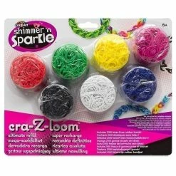 Wholesale 😀 Cra-Z-Art Shimmer 'N Sparkle - Cra-Z-Loom - Ultimate Refill 🎁
