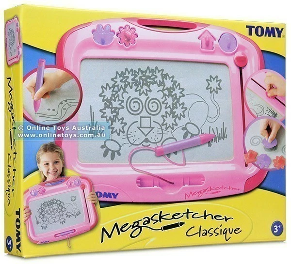Budget โ๏ธ Tomy Toys Tomy - Megasketcher Classic - Pink ๐