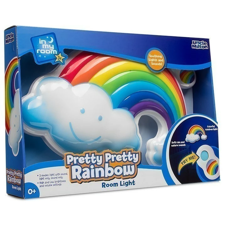 Coupon 💯 Uncle Milton - In My Room Jnr - Pretty Pretty Rainbow Room Light ✔️