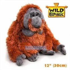 Discount 🥰 Wild Republic - Orangutan 30cm Plush 🌟